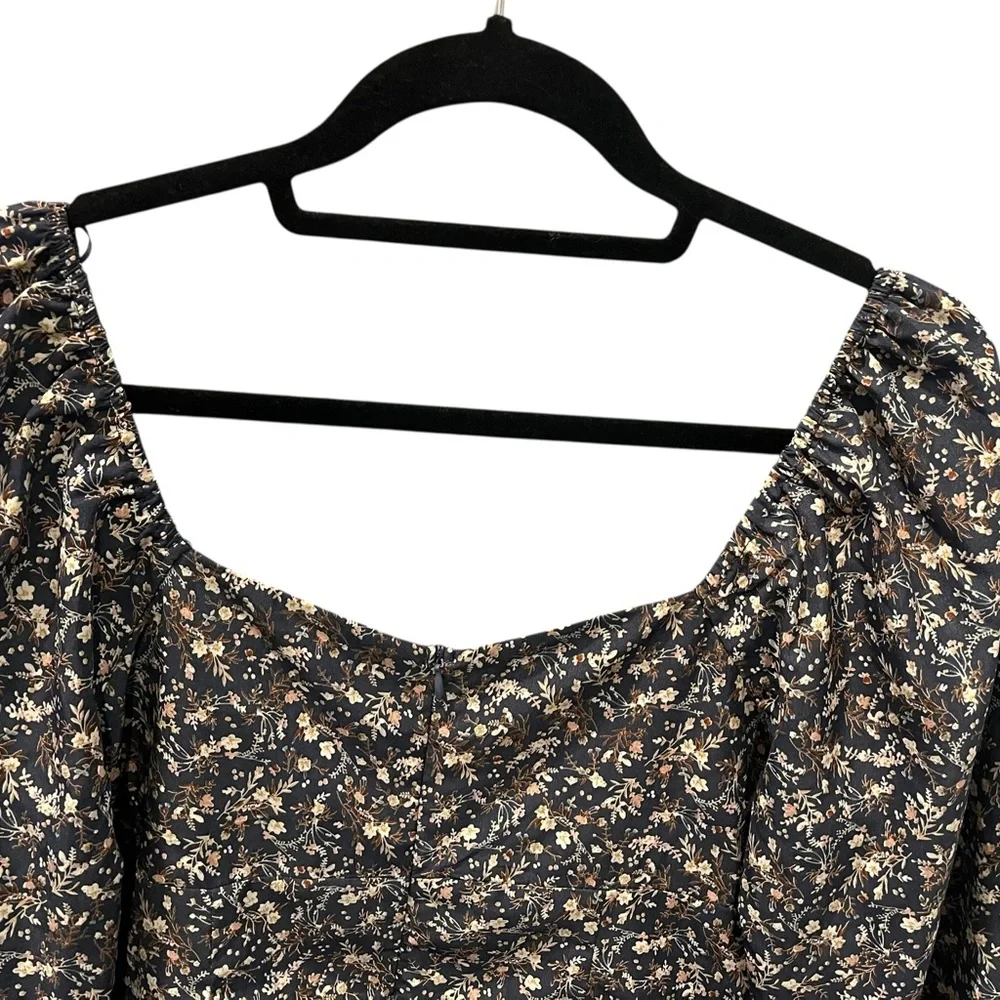 Lush Set Of 3 Womens Snake Print, Floral Dresses and Ivory Jumpsuit NWT Sz Large - Picture 6 of 13